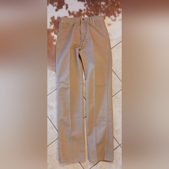 VINTAGE 14MWZ WRANGLER JEANS Sz9x34 - Picture 3 of 4